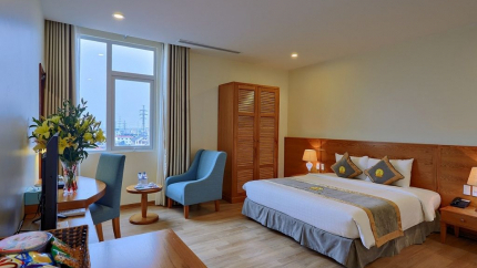 Phòng Vip tại khách sạn Hoàng Sơn Peace Ninh Bình
