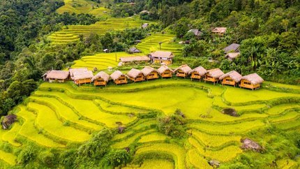 Toàn cảnh Hoang Su Phi Lodge Hà Giang
