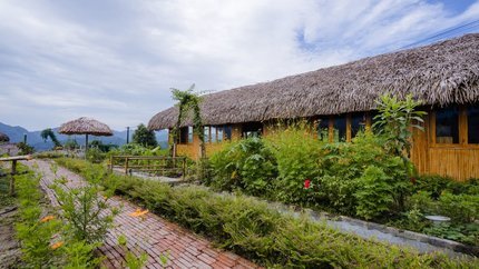 Không gian thiên nhiên trong lành, thoáng mát