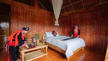 Thiết kế tối giản tại Bungalow Deluxe Valley View