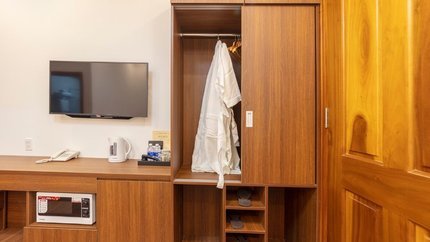 Căn phòng với đầy đủ tiện ích