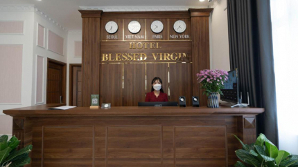 Khu vực Lễ tân Hodota The Blessed Virgin Dalat