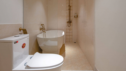 Nhà vệ sinh sạch sẽ