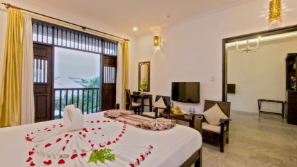 Phòng Coco Family tại khu nghỉ dưỡng Coco River