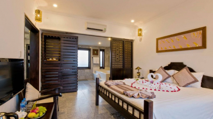 Phòng Garden Family tại khu nghỉ dưỡng Coco River Hội An