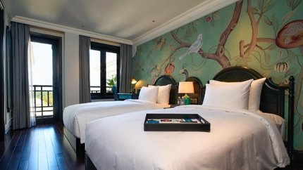 Giường đơn cực rộng rãi thoải mái cho khách hàng