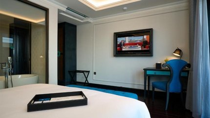 Các tiện nghi trong phòng được bố trí khác biệt