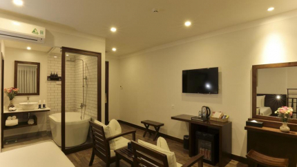 Phòng Family Duplex tại khách sạn Odyssey 4*