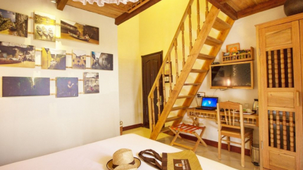 Phòng Deluxe Family Hoi An Pho Library