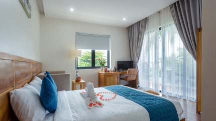 Double Room with Garden View khu nghỉ dưỡng Hoi An Reverie Villas