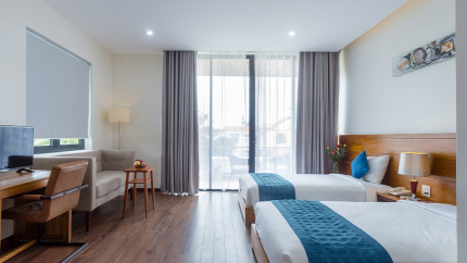 Twin Room with Garden View Hoi An Reverie Villas