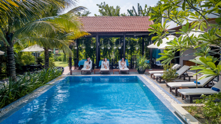 Bể bơi khu nghỉ dưỡng Hoi An Reverie Villas