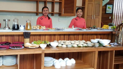 Không gian nhà hàng Hoi An Reverie Villas