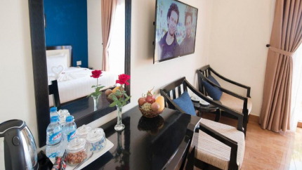 Phòng Superior Double/Twin with Balcony khách sạn Rose Garden Hội An