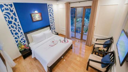 Phòng Honeymoon with Balcony Hoi An Rose Garden