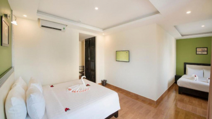 Phòng Family with Balcony Hoi An Rose Garden