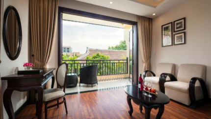 Biệt Thự Suite Charm Nhìn Ra Vườn