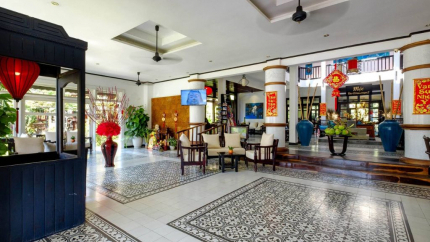 Sảnh chờ Trails Hội An Resort