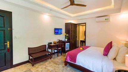 Phòng rộng rãi và đầy đủ tiện nghi