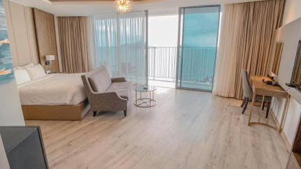 Phòng Full Ocean View Studio Khách Sạn Holi Panorama Nha Trang