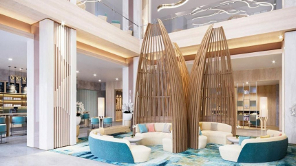 Sảnh Lobby Holiday Inn Resort 5*