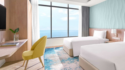 Không gian nghỉ ngơi hạng Two Bed Rooms Suite Ocean View