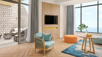 Phòng khách hạng Presidential Suite Two Bedroom