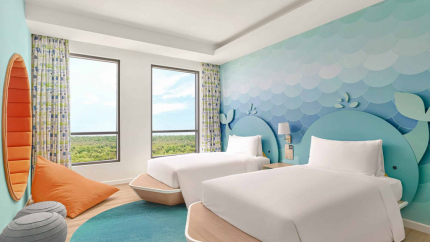 Phòng ngủ Two Bed Rooms Suite Marine Theme Forest khách sạn Holiday Inn Resort 5