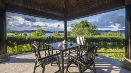 Góc vườn với không gian hướng biển