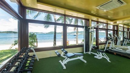 Phòng tập Gym của resort