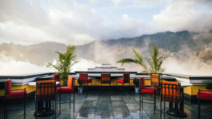 Sân thượng Hôtel de la Coupole - MGallery Sapa