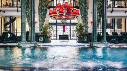 Bể bơi Hôtel de la Coupole - MGallery Sapa