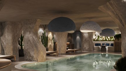 Spa rộng rãi, thoải mái