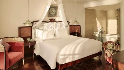 Căn phòng được thiết kế sang trọng