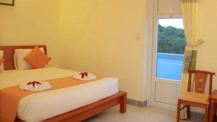 Giường ngủ rộng, không khí dễ chịu