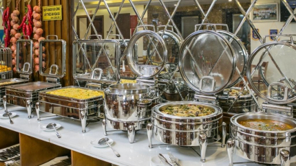 Quầy Buffet tại Hùng Anh Hotel