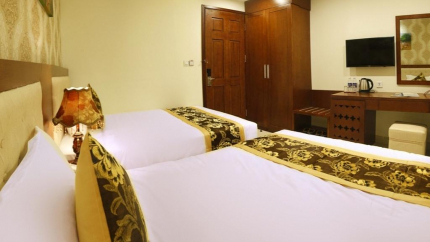Phòng Deluxe Double/Twin tại Hùng Anh Đà Nẵng