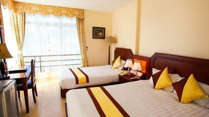 Căn phòng rộng rãi thoáng mát