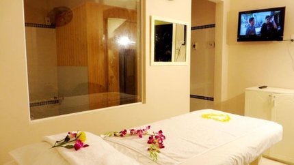 Khu vực spa và xông hơi