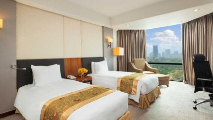 Phòng Deluxe tại Hyatt Regency West Hanoi Hotel 5 sao