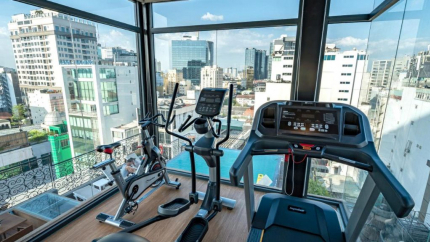 Phòng tập thể dục của khách sạn