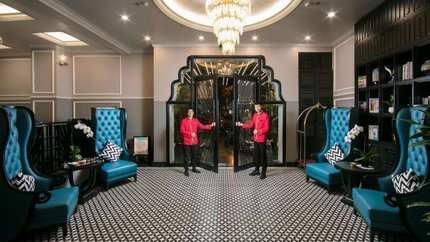 Khu vực sảnh khách sạn
