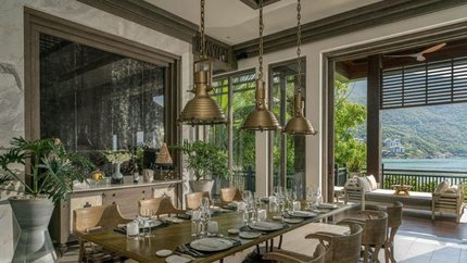 Phòng ăn 2BR Sun Peninsula Residence Villa