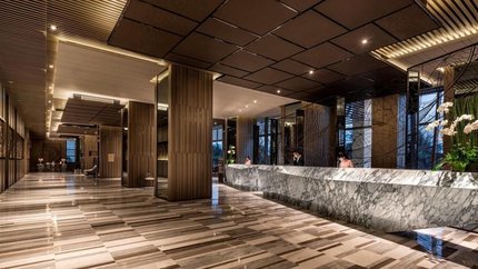 Sảnh cùng lễ tân