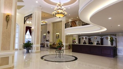 Khu vực lễ tân khách sạn