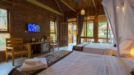 Phòng Superior 3 người tại Island Lodge Phú Quốc Resort 3 sao