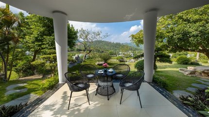 Không gian ban công thư giãn