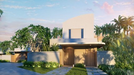 Villa được thiết kế ấn tượng