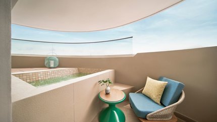 Khu vực tắm bồn