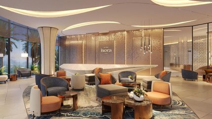 Khu vực sảnh hiện đại